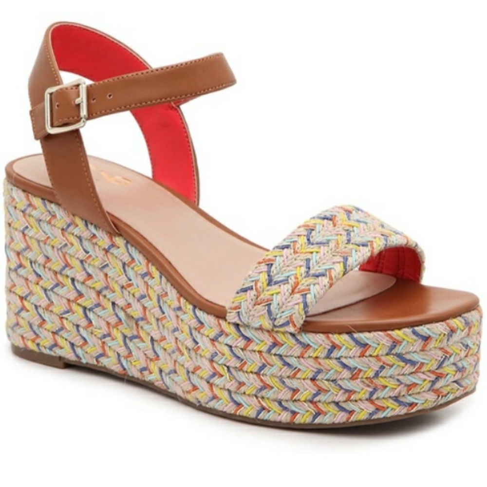 Mix No. 6 Cammie Wedge Sandals Size 7.5
